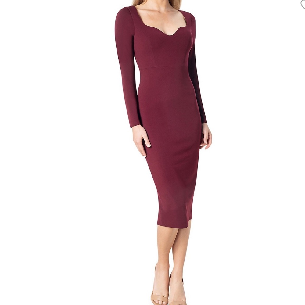Dress The Population Sonia Midi Dress- NWOT